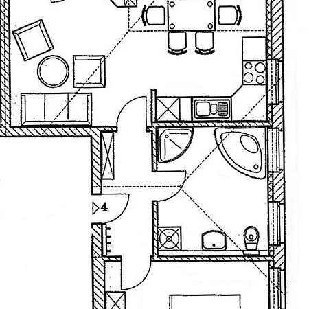 Neue Reihe 43 Regulus 4 公寓
